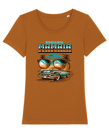 Romania Mamaia - Un tricou de vara, de plaja, de party Roasted Orange