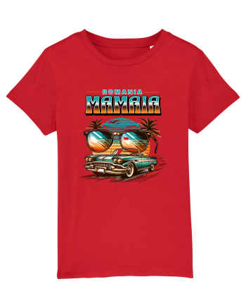 Romania Mamaia - Un tricou de vara, de plaja, de party Red