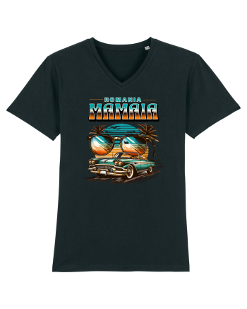 Romania Mamaia - Un tricou de vara, de plaja, de party Black