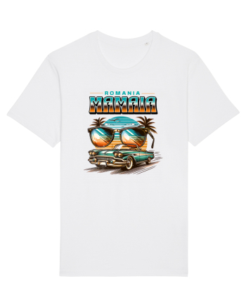 Romania Mamaia - Un tricou de vara, de plaja, de party White