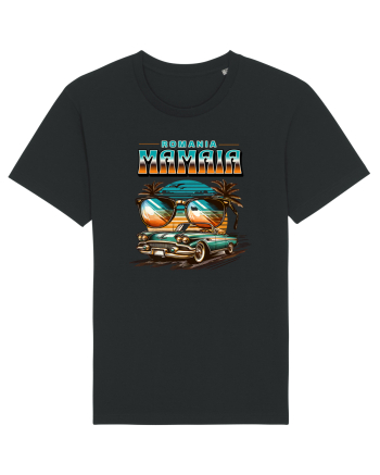 Romania Mamaia - Un tricou de vara, de plaja, de party Black