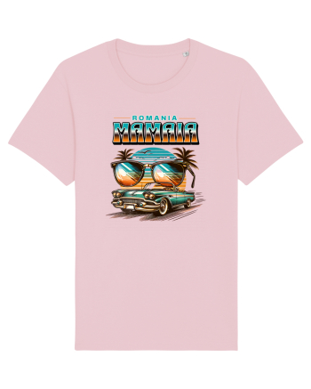 Romania Mamaia - Un tricou de vara, de plaja, de party Cotton Pink