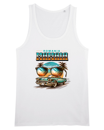 Romania Mamaia - Un tricou de vara, de plaja, de party White