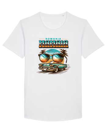 Romania Mamaia - Un tricou de vara, de plaja, de party White
