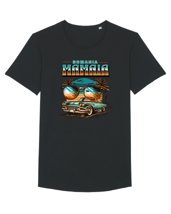 Romania Mamaia - Un tricou de vara, de plaja, de party Black