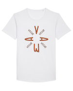 V A M A  Tricou mânecă scurtă guler larg Bărbat Skater
