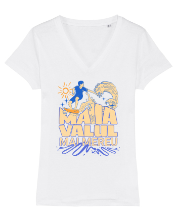 Pentru surferi, de vara. Ma ia valul mai mereu White