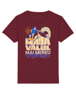 Pentru surferi, de vara. Ma ia valul mai mereu Tricou mânecă scurtă  Copii Mini Creator