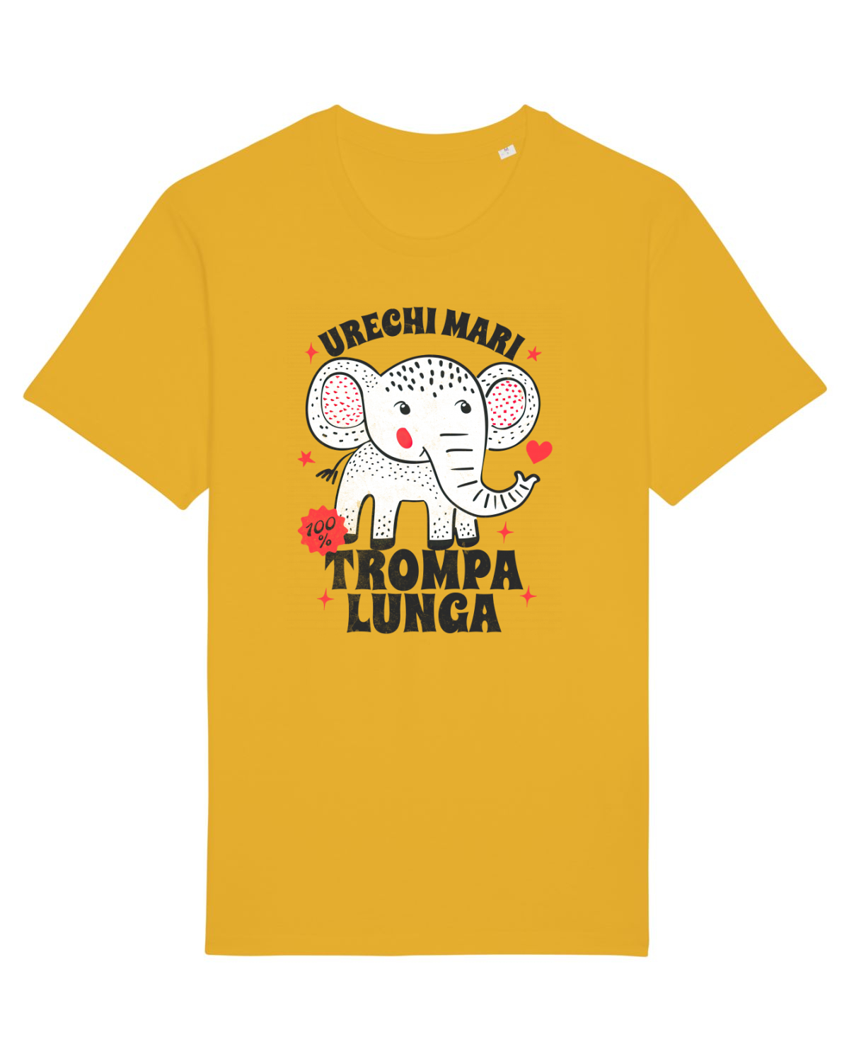 Tricou mânecă scurtă Unisex Rocker Spectra Yellow