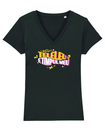 Teleleu, e timpul meu - design de vara, de concediu, relaxare Black