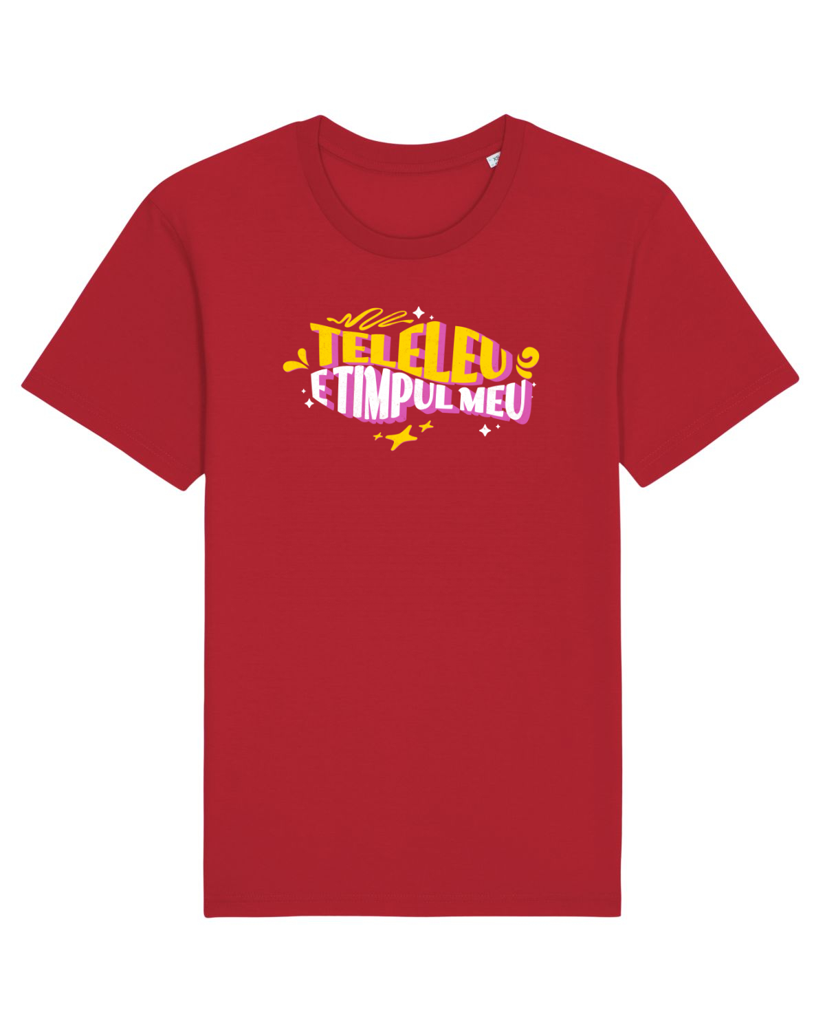 Tricou mânecă scurtă Unisex Rocker Red