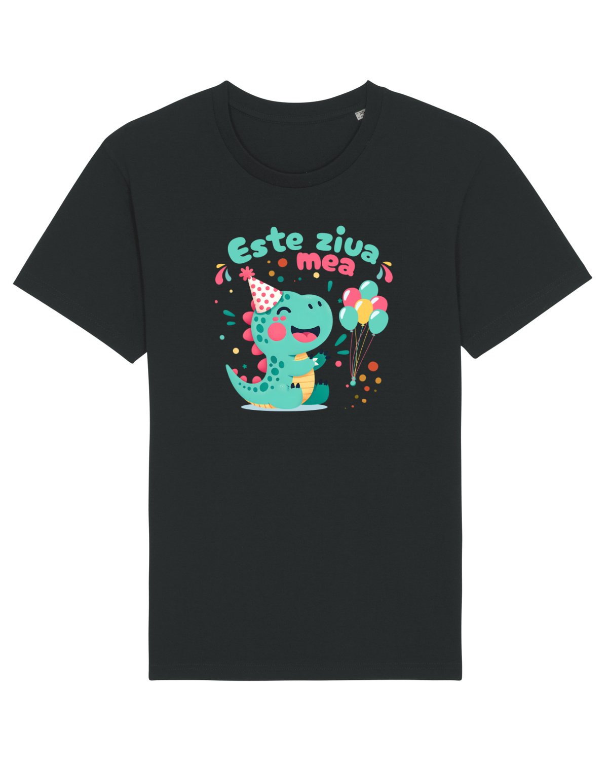 Tricou mânecă scurtă Unisex Rocker Black