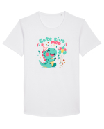 Dinozaur onomastica, zi de nastere - Este ziua mea Tricou mânecă scurtă guler larg Bărbat Skater