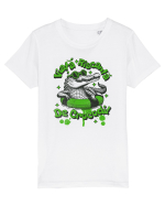 Viata riscanta de crocodil - un design de vara, de piscina, de plaja Tricou mânecă scurtă  Copii Mini Creator