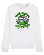 Viata riscanta de crocodil - un design de vara, de piscina, de plaja Bluză mânecă lungă Unisex Rise