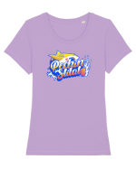 Rechin stilat - de vara pentru rechinii de pe plaja Tricou mânecă scurtă guler larg fitted Damă Expresser