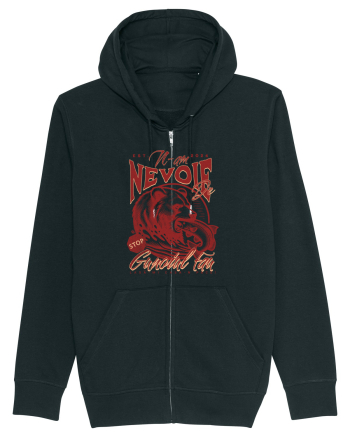 Design cu ursi - n-am nevoie de gunoiul tau, lasa-mi casa-n pace! Black