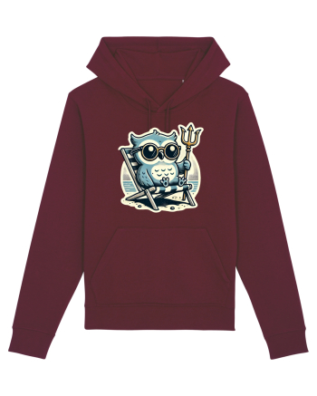 Pampsy pe plaja, ca un rege pe tron Burgundy