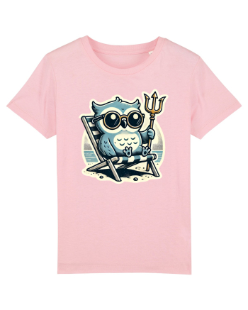 Pampsy pe plaja, ca un rege pe tron Cotton Pink
