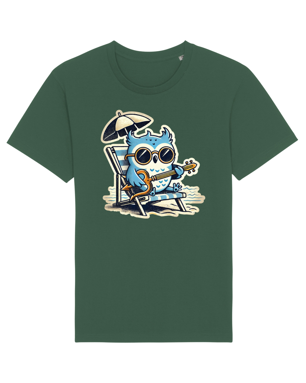 Tricou mânecă scurtă Unisex Rocker Bottle Green