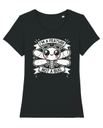 I'm a feature, not a bug Tricou mânecă scurtă guler larg fitted Damă Expresser