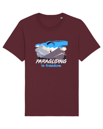 Paragliding is freedom Burgundy