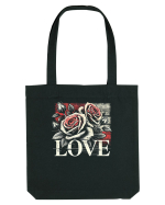 Love roses Sacoșă textilă