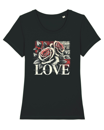 Love roses Black