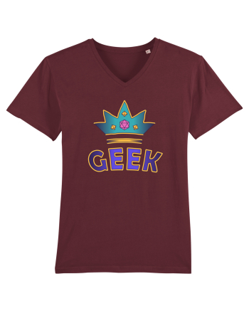 Geek Royalty Burgundy