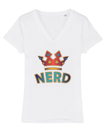 Nerd Royalty White