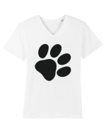 Kitty paw Tricou mânecă scurtă guler V Bărbat Presenter