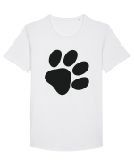 Kitty paw Tricou mânecă scurtă guler larg Bărbat Skater