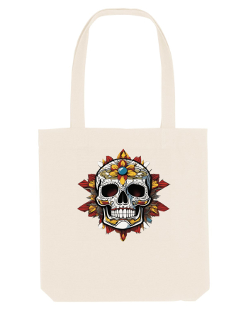 Mandala Skull Natural