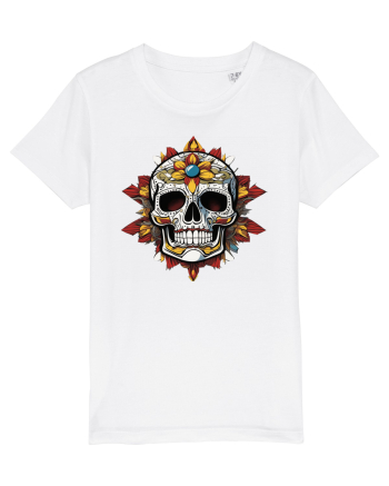 Mandala Skull White