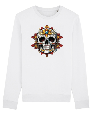 Mandala Skull White