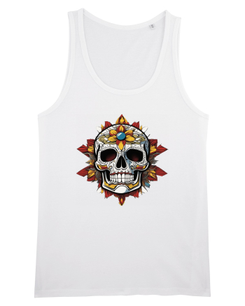 Mandala Skull White