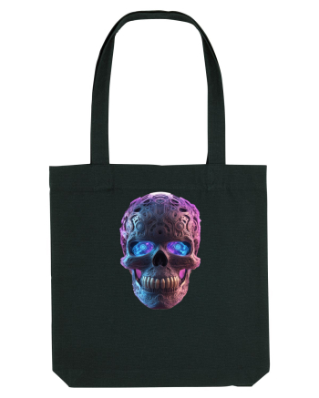 Mandala Skull 3D Black