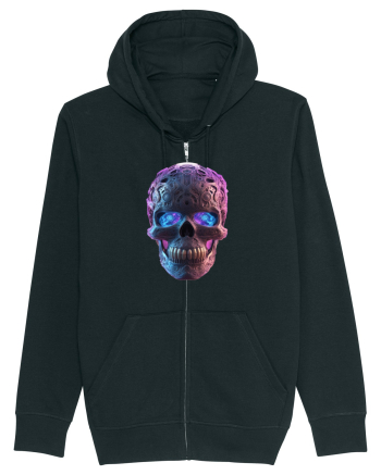 Mandala Skull 3D Black