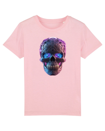 Mandala Skull 3D Cotton Pink