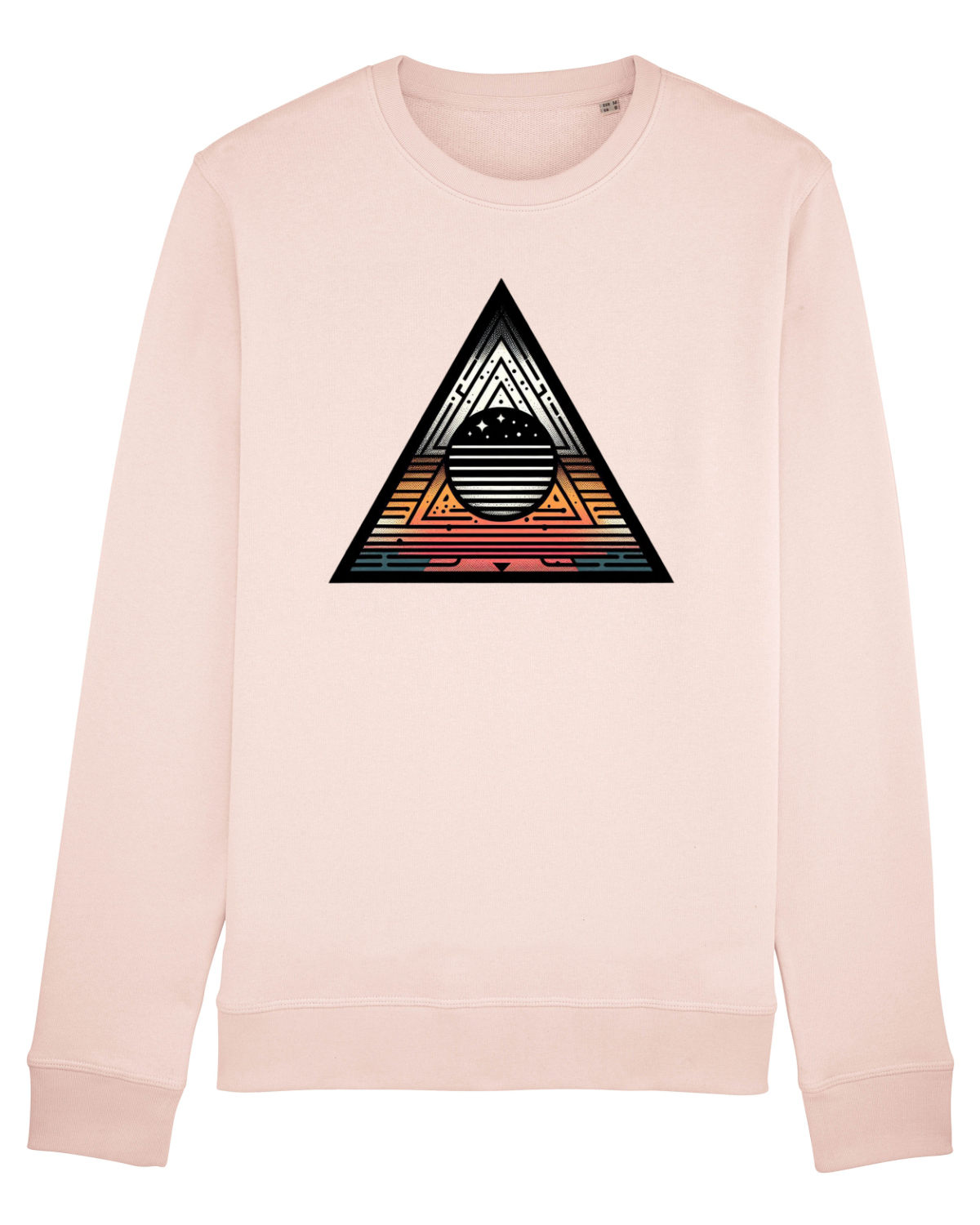 Bluză mânecă lungă Unisex Rise Candy Pink