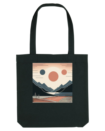 Natura munti soare si mare Black
