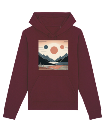 Natura munti soare si mare Burgundy