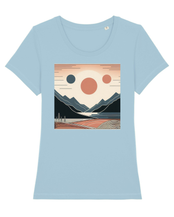 Natura munti soare si mare Sky Blue