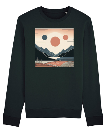 Natura munti soare si mare Black