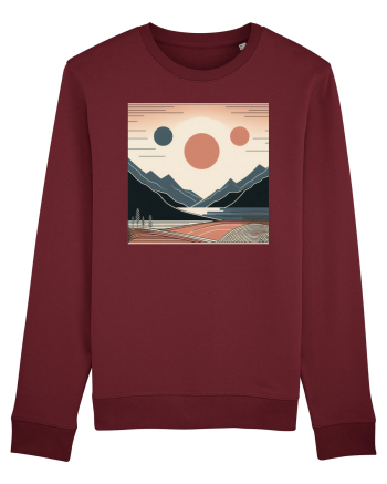 Natura munti soare si mare Burgundy