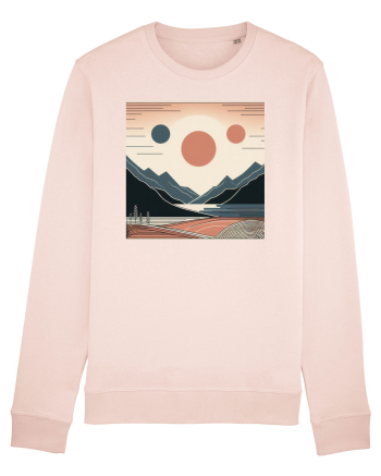 Natura munti soare si mare Candy Pink