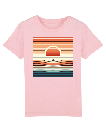 Soare dupa nori in culori Cotton Pink