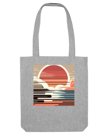 Sunset - soare dupa nori pufosi Heather Grey