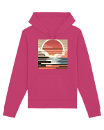 Sunset - soare dupa nori pufosi Hanorac Unisex Drummer