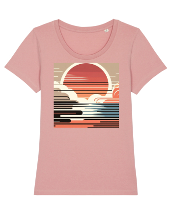 Sunset - soare dupa nori pufosi Canyon Pink